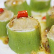 丝瓜酿肉的做法