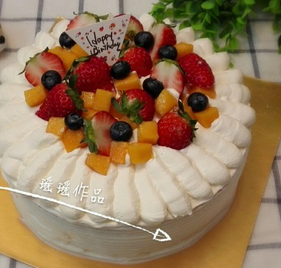 水果生日蛋糕的家常做法