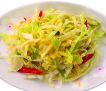 【炒卷心菜】爆炒卷心菜-卷心菜炒肉