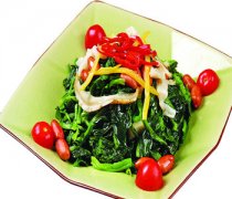 【油焖菠菜的做法】油焖菠菜的营养价值-油焖菠菜的热量