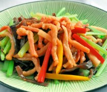 【炒芹菜肉丝】芹菜炒肉丝的做法-芹菜炒肉丝的烹饪技巧