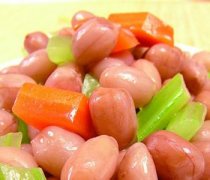 【凉拌花生米芹菜胡萝卜】凉拌花生米芹菜胡萝卜怎么做好吃-拌花生米