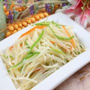 【四川青椒肉丝的做法】四川青椒土豆丝的烹饪技巧-四川青椒土豆丝的