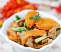 【胡萝卜炒肉】胡萝卜炒肉的做法-胡萝卜炒肉丝