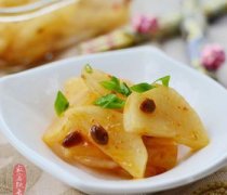 【炒白萝卜片】炒白萝卜片的做法-炒白萝卜片的功效