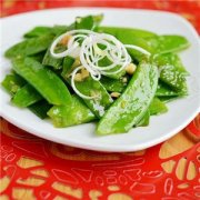 【蒜蓉荷兰豆的做法】蒜蓉荷兰豆好吃的秘诀-蒜蓉荷兰豆的食用功效