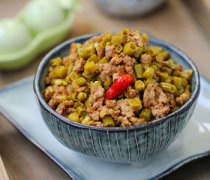 【酸豇豆炒肉末】酸豇豆炒肉末的做法-酸豇豆炒肉末的营养-酸豇豆炒肉