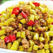 【泡豇豆炒肉末】泡豇豆炒肉末的做法-泡豇豆炒肉末的营养价值
