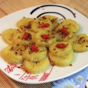 【冰糖蒸香蕉】冰糖蒸香蕉的做法-冰糖蒸香蕉的功效